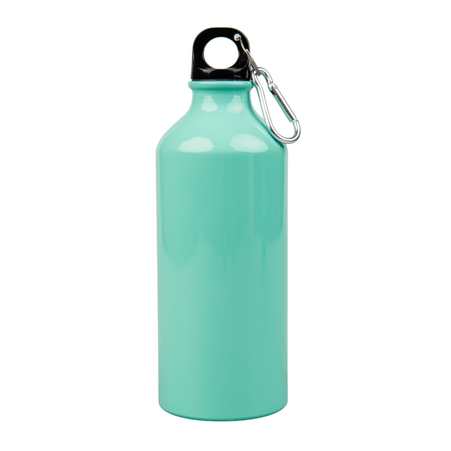 Aluminum bottle 600 ml Sport - turquoise set of 5 pcs.
