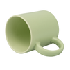 Mug 330 ml light color matte green