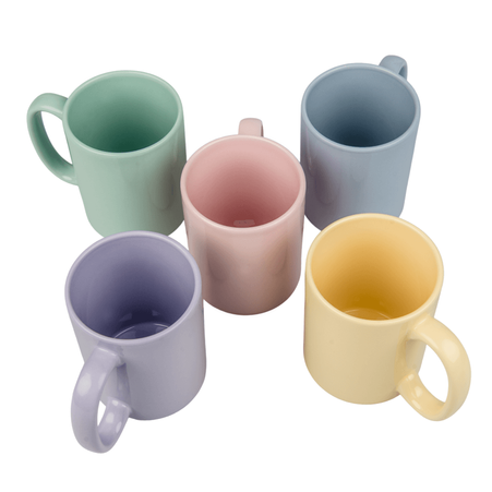 Mug 440 ml light color purple carton 36 pcs.