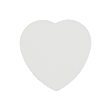 Sublimation metal key ring - heart