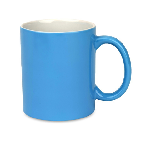 Mug light color blue carton 36 pcs.
