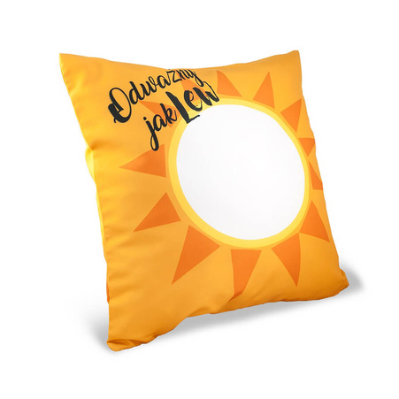 Photo soft cover - pattern Brave Lion