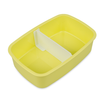 Lunch/breakfast box for sublimation - yellow (set of 5)