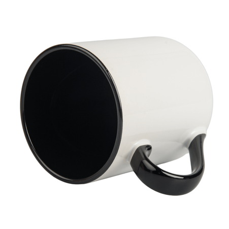 Coffee 330 ml mug combo - handle and inside black