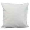 Linen pillowcase 40x40 with zipper - light beige (set of 10 pieces)