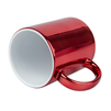 Mug metallic red - shiny