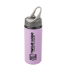 Active aluminum bottle with mouthpiece 650 ml - purple