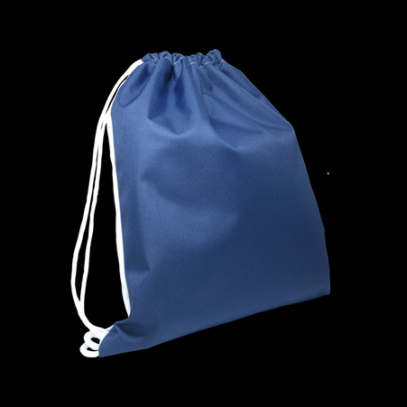 Children's sack backpack - navy blue (set of 2).)