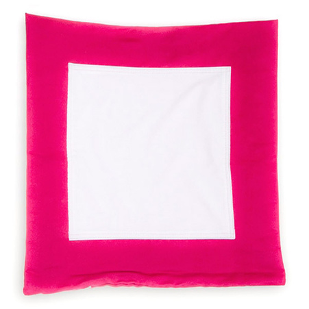 Pillowcase 40x40 suede - set of 6 colors (brown, green, red,blue, yellow, gray)