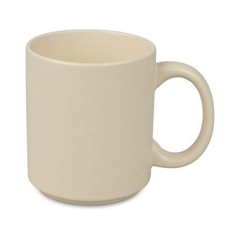 Kubek 330 ml Lento kremowy matowy