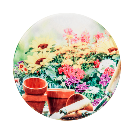 Acrylic coaster circular 4MD / mug diameter 9.5 cm - 10pcs