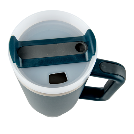 Travel 1200 ml steel mug Travel 1200 ml engraved/UV - dark marine