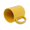 Shiny yellow mug