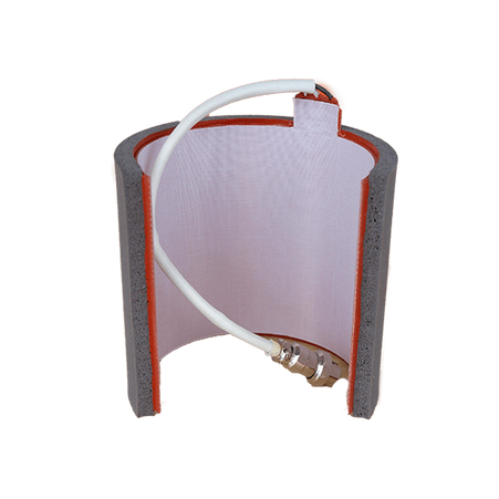 330ml (11/15 oz) Whitepress cup clamp