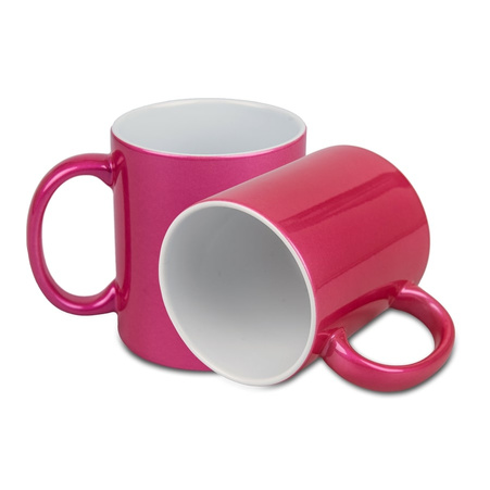 Pearl mug pink carton 36 pcs.