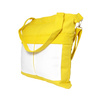 Canvas bag with pockets - yellow
