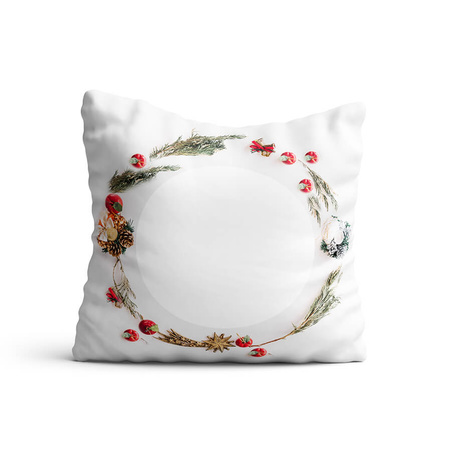 Photo soft cover - pattern Bombshells wreath