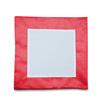 Pillowcase 40x40 suede - red + insert