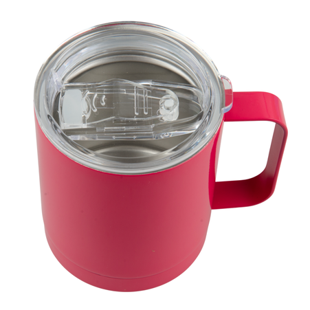 Steel mug 330 ml light color pink