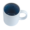 Pavo white mug - inner blue