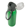 Aluminum bottle 650 ml Fit - green metallic