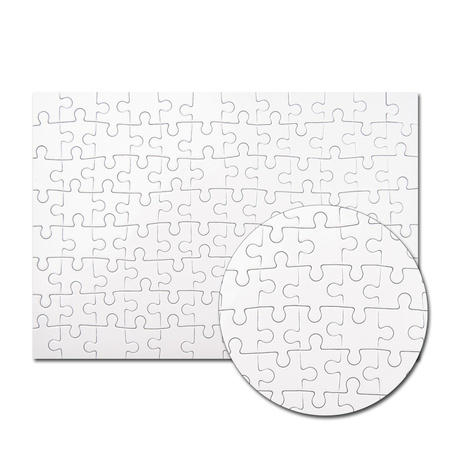 Puzzle 96 el. A4 HQ (komplet 10szt.)