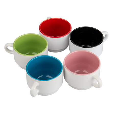 Solo 170 ml cup inner light green carton 48 pcs.