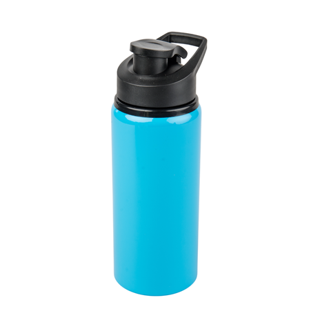 Aluminiowa butla 600 ml Active Flip Top - niebieska komplet 5 szt.