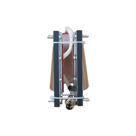 Whitepress 45ml (1.5 oz) glass clamp + metal clamp