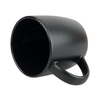 Boston mug for engraving matte black - inner black