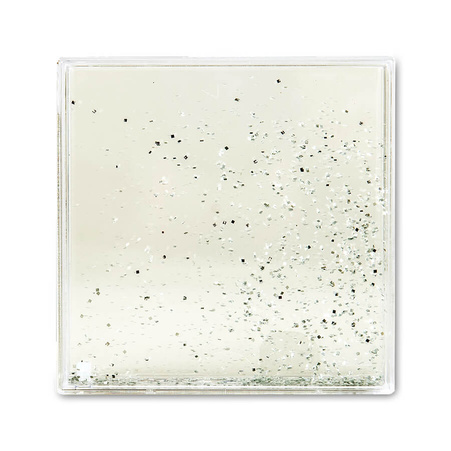 Water frame 10x10- silver glitter (set of 6 pieces)
