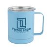 Steel mug 330 ml light color blue