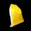 Children's sack backpack - yellow (set of 2).)