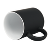 Mug rubberized surface - black