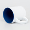 Mug for engraving white matte - inner Cambridge blue carton 36 pcs.