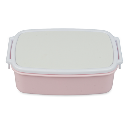 Lunch/breakfast box for sublimation - light pink