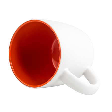 Boston mug for engraving white matte - inner orange carton 36 pcs.