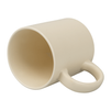 Mug 330 ml light color cream matte carton 36 pcs.