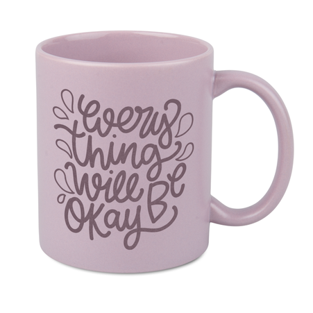 330 ml Flora mug matte purple