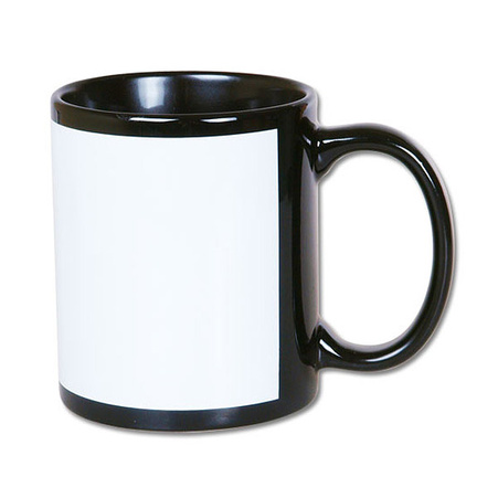 Black mug - white window