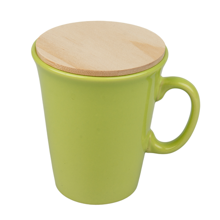 Bamboo wood lid for mug - sublimation