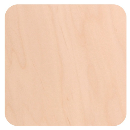 Magnes drewniany kwadratowy Unisub (4800) 5,71X5,71 cm