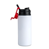 Aluminum bottle 600 ml color cap