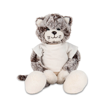 Maskotka Kot szarobrązowy 40 cm