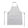 Linen apron with sublimation pocket