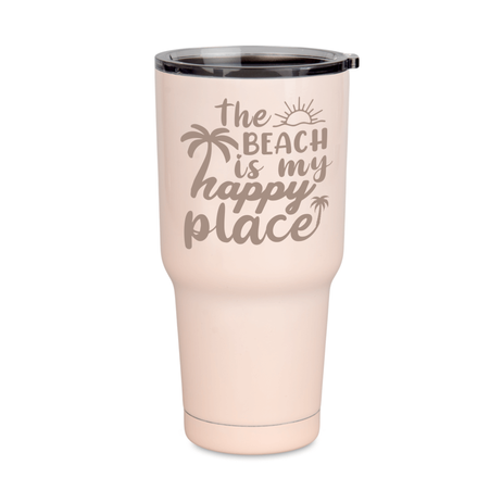 Rocco 900 ml steel mug light pink