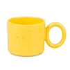 Ravenna mug 400 ml spotted yellow carton 36 pcs