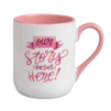 Coffee mug 330 ml Combo - handle and inside pink carton 36 pcs.
