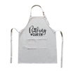 Linen apron with pocket for sublimation (set of 10 pieces)