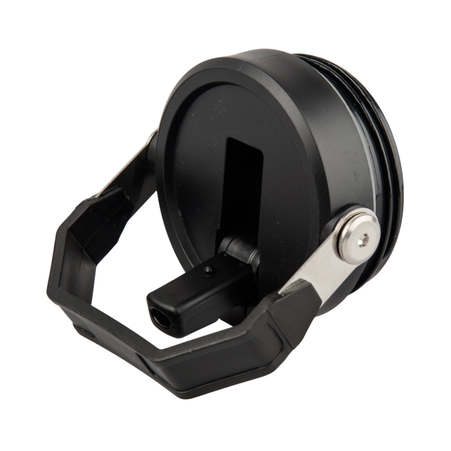 Kubek stalowy Trip 600 ml grawer/UV - czarny